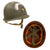 Original U.S. WWII M1 Helmet Used in Film Saving Private Ryan - Naval Beach Engineer Special Brigade - U.S. SPR Marked