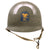 Original U.S. WWII M1 Helmet Used in Film Saving Private Ryan - Naval Beach Engineer Special Brigade - U.S. SPR Marked