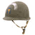 Original U.S. WWII M1 Helmet Used in Film Saving Private Ryan - Naval Beach Engineer Special Brigade - U.S. SPR Marked