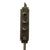 Original U.S. WWII First Pattern OSS Drop Knife with Scabbard made from Springfield Trapdoor Bayonet