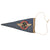 Original German Pre-WWII Rare DLV Air Sports Association Car Pennant Flag - 5 1/8" x 11 3/4" - Deutschen Luftsport-Verbandes