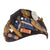 Original Italian WWII G.I.L. Youth Overseas Cap Captured by G.I. & Covered in Captured Italian Insignia