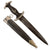 Original German WWII Partial Ground Röhm Inscription Early M33 SS Ehrendolch Dagger by Richard Abr. Herder with Scabbard