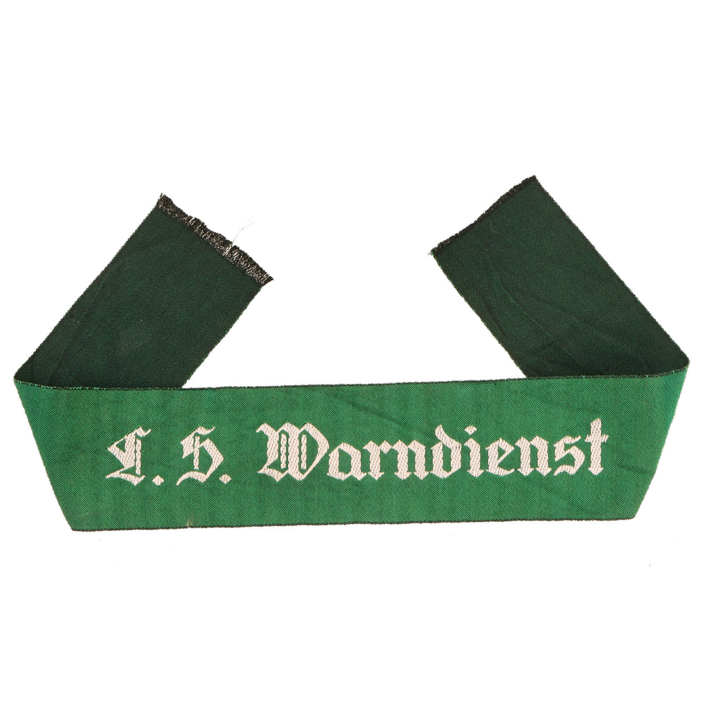 Original German WWII Luftschutz Air Raid Protection Warning Service Armband