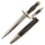 Original German WWII 1st Model RLB Subordinate Dagger by Paul Weyersberg of Solingen with Excellent Blade, Scabbard, and Hanger