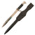 Original German WWII Heer Army Single Etched Long 98k Dress Bayonet with Scabbard and Black Leather Frog