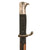 Original German WWII Heer Army Single Etched Long 98k Dress Bayonet with Scabbard and Black Leather Frog