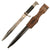 Original German WWII Luftwaffe Single Etched Long 98k Dress Bayonet by Lauterjung & Sohn Puma-Werk with Scabbard and Frog