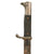 Original German WWII Heer Single Etched Short 98k Dress Bayonet by Carl Eickhorn with Scabbard and Brown Leather Frog Original Items