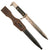 Original German WWII Luftwaffe Single Etched 98k Short Dress Bayonet by Ernst Pack & Söhne with Scabbard and Frog