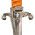 Original German WWII Heer Army Officer Dagger by Max Weyersberg WMW Waffen of Solingen with Scabbard, Hanger, and Portepee