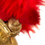 Original French Restoration Era Model 1825 Carabinier Brass Helmet with Red Plume - Possibly Dated 1831 Original Items