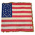 Original U.S. Civil War Handsewn Silk Regulation Size 34-Star Infantry National Regimental Colors Flag with Oil-Painted Stars - Needs Museum-Grade Framing - 73 x 77” Original Items