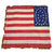 Original U.S. Civil War Handsewn Silk Regulation Size 34-Star Infantry National Regimental Colors Flag with Oil-Painted Stars - Needs Museum-Grade Framing - 73 x 77” Original Items