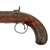 Original Irish “Walking Pistol” Large Bore .75 Caliber Percussion Converted Overcoat Pistol by Thomas Fowler of Dublin with County Cavan Marking, Circa 1800 Original Items
