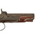 Original Irish “Walking Pistol” Large Bore .75 Caliber Percussion Converted Overcoat Pistol by Thomas Fowler of Dublin with County Cavan Marking, Circa 1800 Original Items