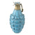 Original U.S. 1950s Korean War / Early Cold War Era M21 Mk 2-Type Practice “Pineapple” Hand Grenade with M205-Series Fuze - EXC
