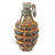 Original U.S. WWII Inert MkII Yellow Early “Fat Bottom” Variant Body High Explosive Pineapple Grenade with Loose M10A3 Fuze