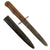 Original German WWII Luftwaffe Fallschirmjäger Fighting Knife with Boot Scabbard - Weimar Eagle 6 Marked