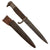 Original German WWI Private Purchase Dress Trench Fighting Knife with Scabbard by Carl Eickhorn