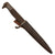 Original German WWI Private Purchase Dress Trench Fighting Knife with Scabbard by Carl Eickhorn