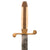 Original Post-WWII Bulgarian Army Officer Dress Dagger with Scabbard & Hanger Chain