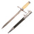 Original German Cold War Era Unissued East German NVA Honor Dagger With Original Hanger, Box and Warranty Card - German Democratic Republic Original Items