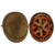 Original U.S. WWII Complete M1 McCord Swivel Bale Front Seam Helmet with Period Sand Camouflage & International Molded Plastics Liner