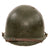 Original U.S. Korean War WWII Rear Seam M1-C Airborne Paratrooper Helmet Reissued in 1950s with 82nd Airborne Division Decal & Rigger-Modified MSA Jump Liner Original Items
