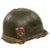 Original U.S. Korean War WWII Rear Seam M1-C Airborne Paratrooper Helmet Reissued in 1950s with 82nd Airborne Division Decal & Rigger-Modified MSA Jump Liner Original Items