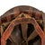 Original U.S. Korean War USMC Rear Seam Swivel Bale M1 Helmet with MSA Liner & Torn Blue Anchor USMC Cover With Stenciled Eagle, Globe and Anchor