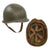 Original U.S. WWII McCord M1 Fixed Bale Front Seam Helmet with Rare 2nd Pattern Hawley Paper Liner
