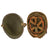Original U.S. WWII McCord M1 Fixed Bale Front Seam Helmet with Rare 2nd Pattern Hawley Paper Liner