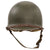 Original U.S. WWII McCord M1 Fixed Bale Front Seam Helmet with Rare 2nd Pattern Hawley Paper Liner