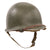 Original U.S. WWII McCord M1 Fixed Bale Front Seam Helmet with Rare 2nd Pattern Hawley Paper Liner