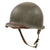 Original U.S. WWII McCord M1 Fixed Bale Front Seam Helmet with Rare 2nd Pattern Hawley Paper Liner