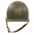 Original U.S. WWII McCord M1 Fixed Bale Front Seam Helmet with Rare 2nd Pattern Hawley Paper Liner