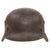 Original German WWII Luftwaffe Single Decal M40 Steel Helmet with Partial 59cm M31 Liner, Stamped Q66