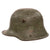 Original Imperial German WWI Transitional M1916 Stahlhelm Reissued for Reichswehr Use with M27 Style Liner