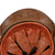 Original Belgian WWI Issue French Model 1915 Adrian Helmet with Lion Head Badge and Chinstrap - Reproduction Liner