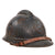 Original French WWI M1915 Adrian Mountain Trooper Chasseurs Helmet with Liner & Chinstrap - Horizon Blue