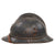 Original French WWI M1915 Adrian Mountain Trooper Chasseurs Helmet with Liner & Chinstrap - Horizon Blue