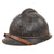 Original French WWI M1915 Adrian Mountain Trooper Chasseurs Helmet with Liner & Chinstrap - Horizon Blue