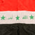 Original Iraqi National Battle Flag with Fringe - Operation Iraqi Freedom Bring Back - 31 x 48”