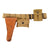 Original U.S. WWII Officer’s Pistol Rig - M1936 Pistol Belt, M1911 Holster by Sears, Magazine Pouch, and First Aid Pouch with Carlisle Bandage