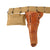 Original U.S. WWII Officer’s Pistol Rig - M1936 Pistol Belt, M1911 Holster by Sears, Magazine Pouch, and First Aid Pouch with Carlisle Bandage