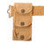Original U.S. WWI M1917 Holster for 1911 .45 Revolver with M-1910 Pistol Belt & WWI Half Moon Clip .45 Cal 3 Pocket Pouch - Dated 1918