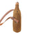 Original French WWI Model 1877 Canteen with Colonial Troops Brown Cover & Shoulder Strap