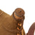 Original French WWI Model 1877 Canteen with Colonial Troops Brown Cover & Shoulder Strap