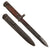 Original Italian WWII M1938 Mannlicher Carcano Short Rifle Folding Bayonet with Scabbard - Very Good